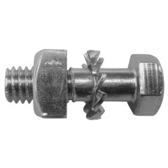 Boulon Algi de couronne M6x100 - L 20 mm pour Peugeot 103 roue à bâtons (02944000)