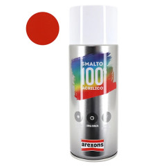 Bombe de peinture Arexons acrylique 100 rouge aérosol 400 ml (3614)