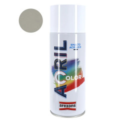 Bombe de peinture Arexons acrylique gris silex RAL 7032 aérosol 400 ml (3984)