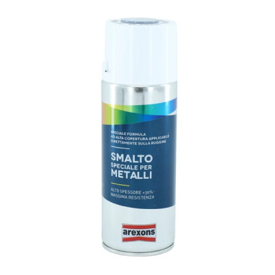 Bombe de peinture Arexons 400 ml spécial métal brillant gris argent (3803)