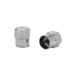 Bouchon de valve adaptable standard acier v3 (paire)