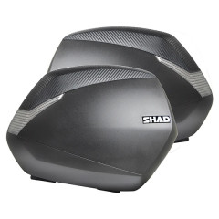 Valise latérale Shad 36L carbone (fixation 3P System vendue séparément) (D0B36200)