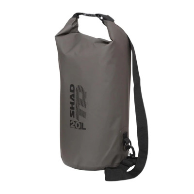 Sacoche moto Shad imperméable gris 20L (PVC) (X0IB20)