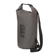 Sacoche moto Shad imperméable gris 20L (PVC) (X0IB20)