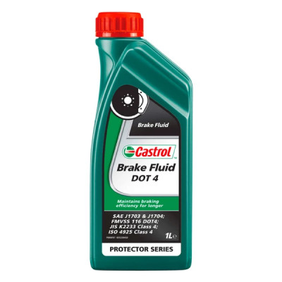 Liquide de frein Castrol DOT 4 Brake Fluid 1L
