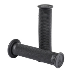 Revêtements poignées Domino noir closed end longueur 126mm (trial)