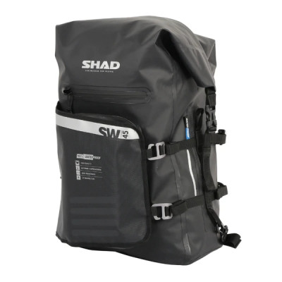 Sacoche moto Shad 40L noire avec fixation incluse (réf. X0SW45)