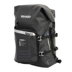 Sacoche moto Shad 40L noire avec fixation incluse (réf. X0SW45)