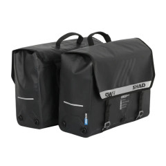 Sacoche cavalière latérale Shad 25L noire (fixation universelle incluse)