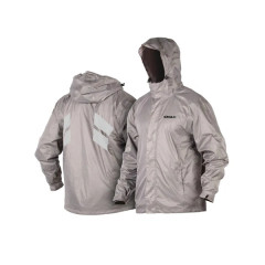 Veste de pluie adulte Shad taille L couleur gris avec système d'aération (X0SR55L)