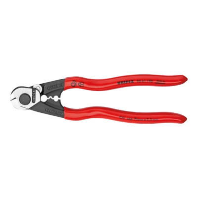 Pince coupe câble adaptable robuste 190mm Chrome pour câble diamètre 2,5 à 7mm (95 61 190)