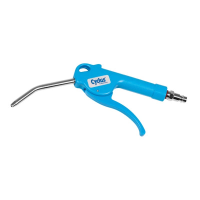 Soufflette pistolet adaptable tube 100mm bleu