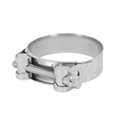 Collier d'échappement adaptable diamètre 59-63 mm largeur 20 mm