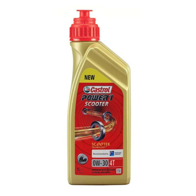 Huile moteur 4 temps Castrol 100% synthétique 0W30 (1 L)