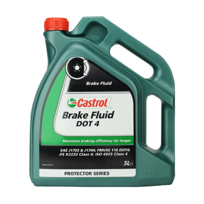 Liquide de frein Castrol DOT 4 Brake Fluid 5 L