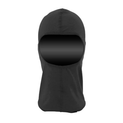 Cagoule adaptable microfibre noir (taille unique)