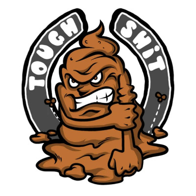 Autocollant Lethal Threat mini tough sh!t 60x80mm