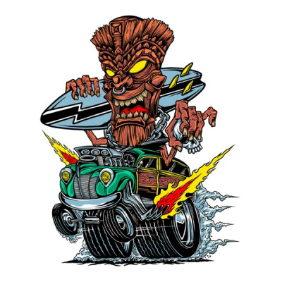 Autocollant Lethal Threat 60x80mm