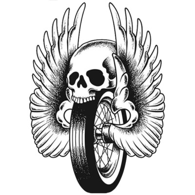 Autocollant Lethal Threat 60x80mm