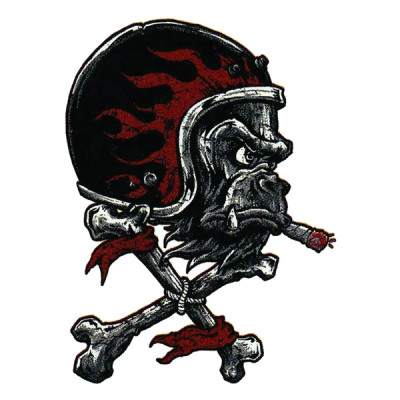 Autocollant Lethal Threat mini gorilla monster 60x80mm