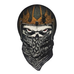 Autocollant Lethal Threat mini skull bandana (60x80mm)