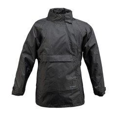 Veste de pluie Tucano Urbano noire avec système termoscud ready