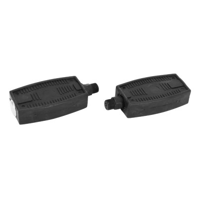 Pédale adaptable plastique noir 14x125 Peugeot 103 / MBK 40, 50, 51 (paire)