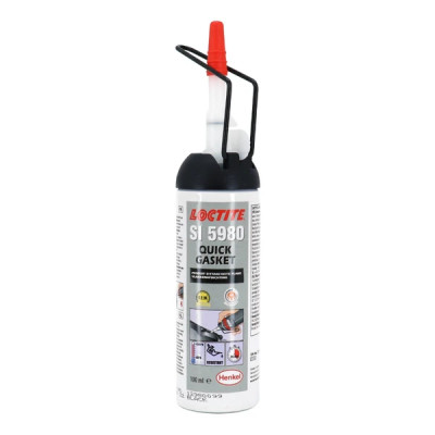 Pate à joint Loctite SI 5980 résistance à l'huile remplissage des jeux noir (cartouche 100 ml)