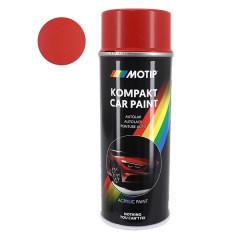 Bombe de peinture Motip acrylique brillant rouge Ferrari aérosol 400 ml (41750)