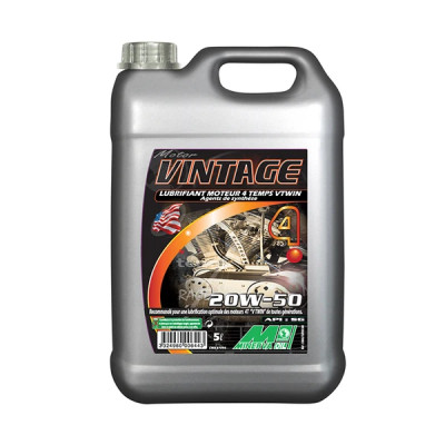 Huile moteur 4 temps Minerva Oil 20W50 multigrade (5L)