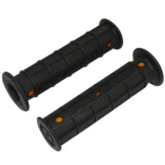 Revêtements poignées ProGrip double densité noir 125mm (ATV-Jetski Ø22-22)