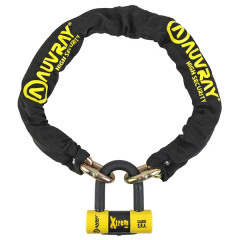 Antivol à chaîne Auvray 1.00m maillon diamètre 13.5mm avec U XTREM mini 52x65mm (diamètre 16mm) SRA