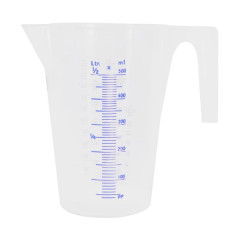 Doseur-broc verseur Minerva Oil transparent gradué 500 ml