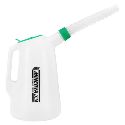 Broc-doseur Minerva Oil transparent 2L avec bec flexible