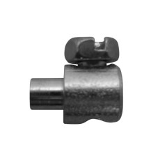 Serre câble de décompresseur Algi diamètre 7mm - longueur 10,5mm pour Peugeot / MBK (blister de 25) (réf. 00422000-025)