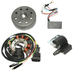 Allumage KRD analogique rotor externe pour scooter 50cc Piaggio Typhoon, NRG, Zip, Fly, Liberty, Vespa LX
