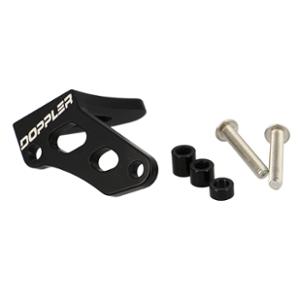 Butee biellette embrayage Doppler alu pour mécaboite AM6 couleur noir