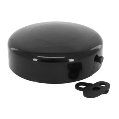 Cache-capot volant adaptable noir à rupteur avec attache pour Peugeot 101, 102, 103, 104, BB