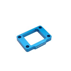 Cale admission clapet KRM 10mm alu CNC bleu