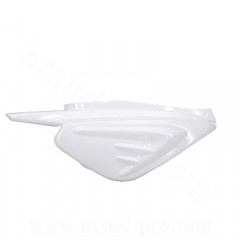 Capot arrière droit TNT blanc adapté aux scooters MBK Booster Next / Yamaha BWS Next Rocket
