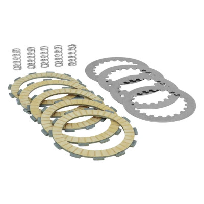 Disque d'embrayage Stage6 kit complet 5 disques garnis pour Derbi 50 Senda, GPR / Gilera 50 SMT, RCR