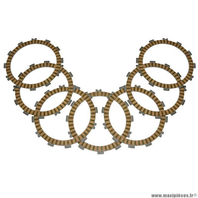 Disque embrayage menant n°2 à n°9 Piaggio origine pour moto Aprilia RSV-4, 1000 Tuono, 1100 Tuono 2013+ (893782)