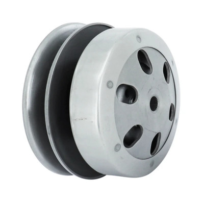 Embrayage adaptable avec poulie et cloche pour scooter SYM 50 Orbit II 4T (OEM 22100-M5Q-0000+23010-A1A-0007)