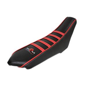 Housse de selle KRM rouge adaptée à Rieju MRT après 2009