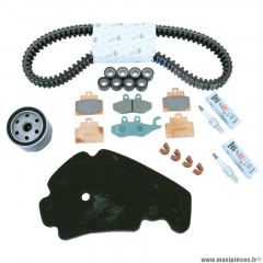 Kit entretien Piaggio origine avec plaquettes de frein pour maxi-scooter 500 MP3 ABS Mars-2019-2020 - 1R000503
