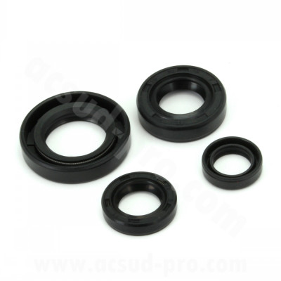 Pochette de 4 joints spi moteur TNT (20 X 34 X 7 / 16 X 28 X 7 / 14 X 22 X 5 / 12 X 18 X 5) Honda CBF125 / CBF150