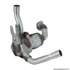 Pot d'échappement Piaggio origine 877370 pour maxi-scooter Gilera GP 800 2007-2011