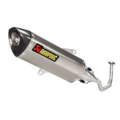 Pot Akrapovic ligne complète racing pour Honda 125 Forza 2017+ (S-H125R5-HRSS) homologué CE