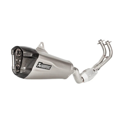 Pot Akrapovic ligne complète racing pour maxi-scooter homologué CE pour Yamaha 530 TMAX 2017-2019 (S-Y5R3-HZEMT-1)
