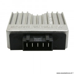 Regulateur de tension Piaggio 641788 pour scooter 50 Typhoon, NRG 2018+, Vespa Primavera 4T 2013+, Sprint 4T 2013+, Gilera SMT 2018+, Aprilia RS4, SX, RX 2018+